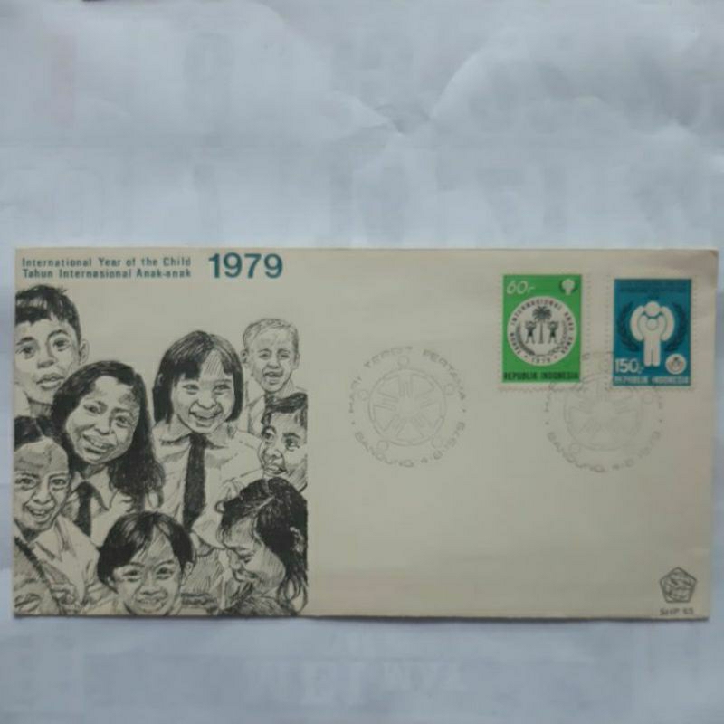 

Perangko SHP 1979 International year of child sampul 2 prangko