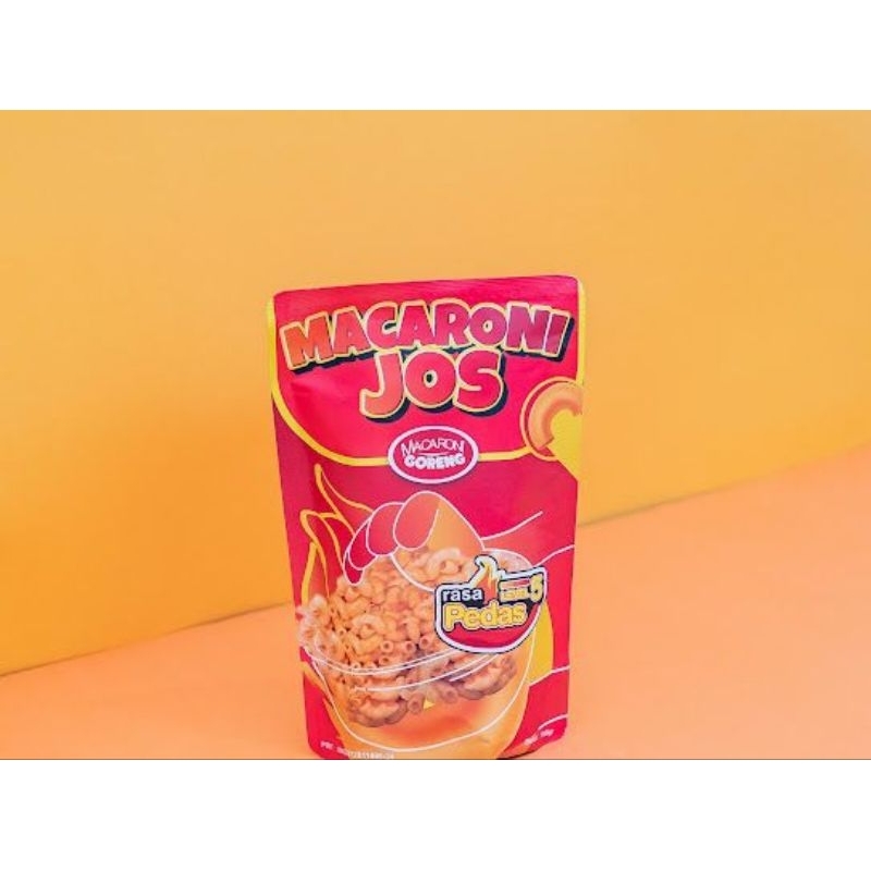 

Makaroni Macaroni Snack MacJos 100 gram Varian Rasa Pedas