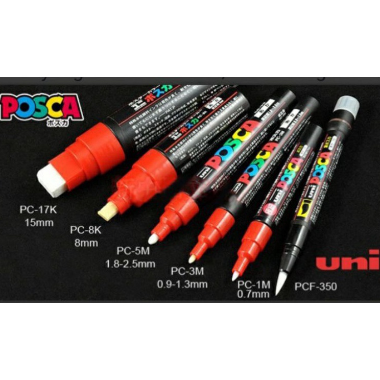 

Uni posca Paint Marker pens harga 1pcs