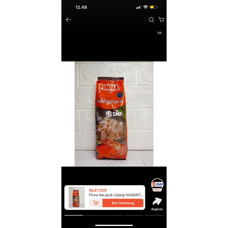 

kerupuk nusantara 1crt