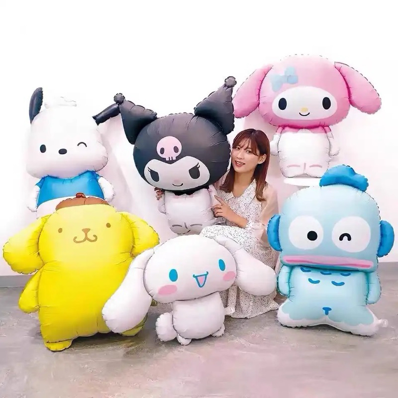 BALON KAWAII MELODY CINAMOROLL KUROMI POMPOMPURIN