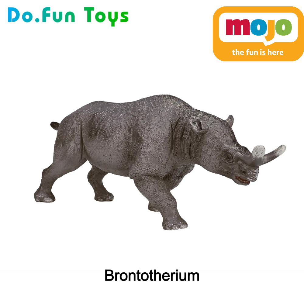 MOJO Animal Figurine | BRONTOTHERIUM / Mainan Miniatur Binatang Brontotherium