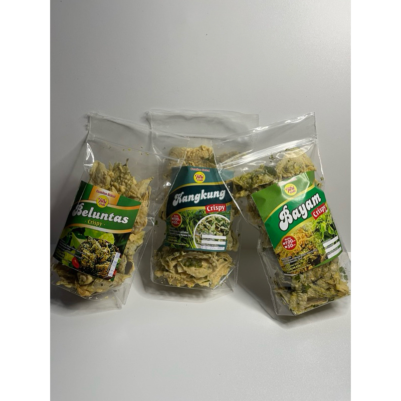 

Keripik sehat murah 3pcs bayam,beluntas,kangkung