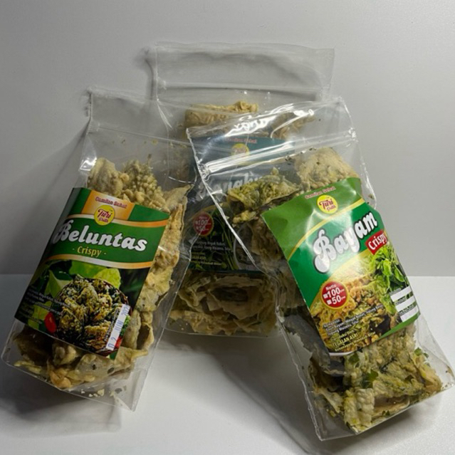 

3pcs promo keripik bayam,beluntas,kangkung murah meriah.