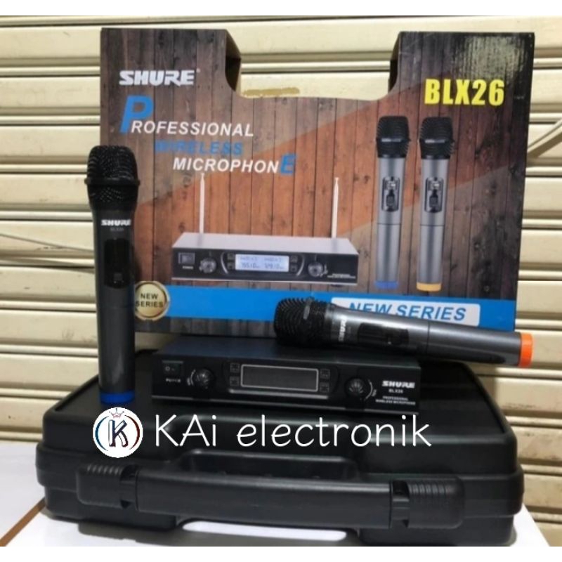 mic wireles shure BLX26