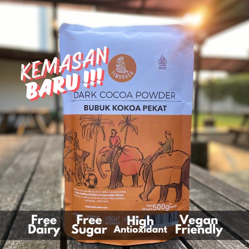 

Bubuk Cokelat Asli Murni Premium Timurasa Dark Cocoa 125gr & 500gr