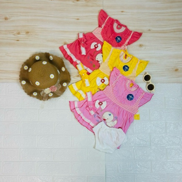 Dress Baju Bayi 0-6bulan/Dress Perempuan lucu