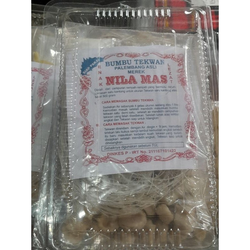 

Tekwan Kering Ikan Tenggiri Khas Palembang 500gram