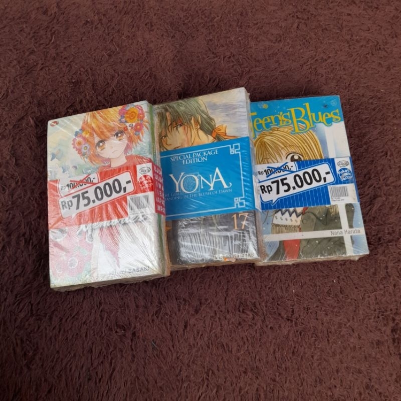 (Buku Komik Manga Dewasa) Bundle komik isi 4 buku