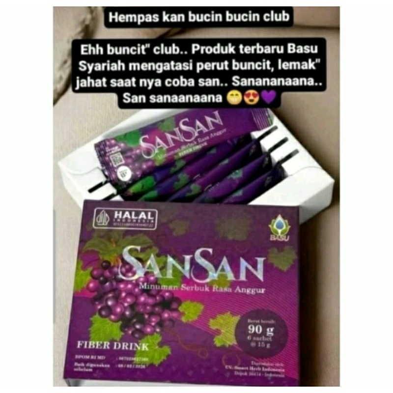 Minuman Collagen Sansan Halal