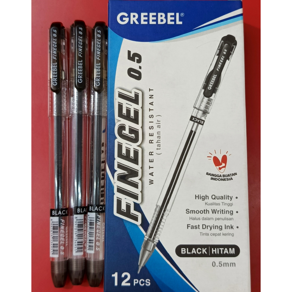 

Greebel FINEGEL 0.5 Black - WATER RESISTANT