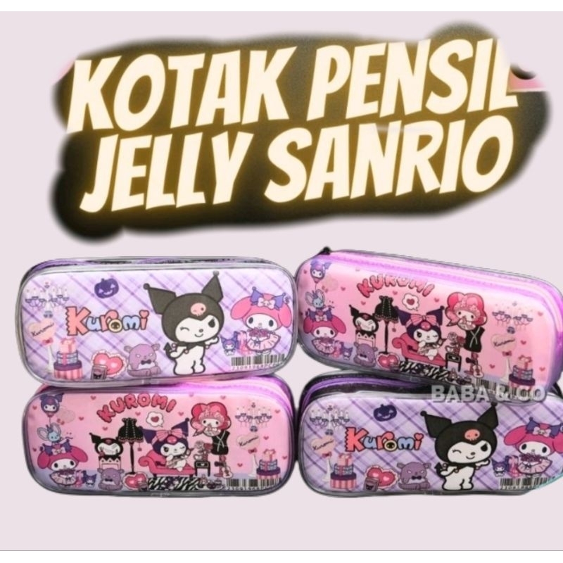 

Kotak Pensil Motif Sanrio Tempat Pensil Karakter