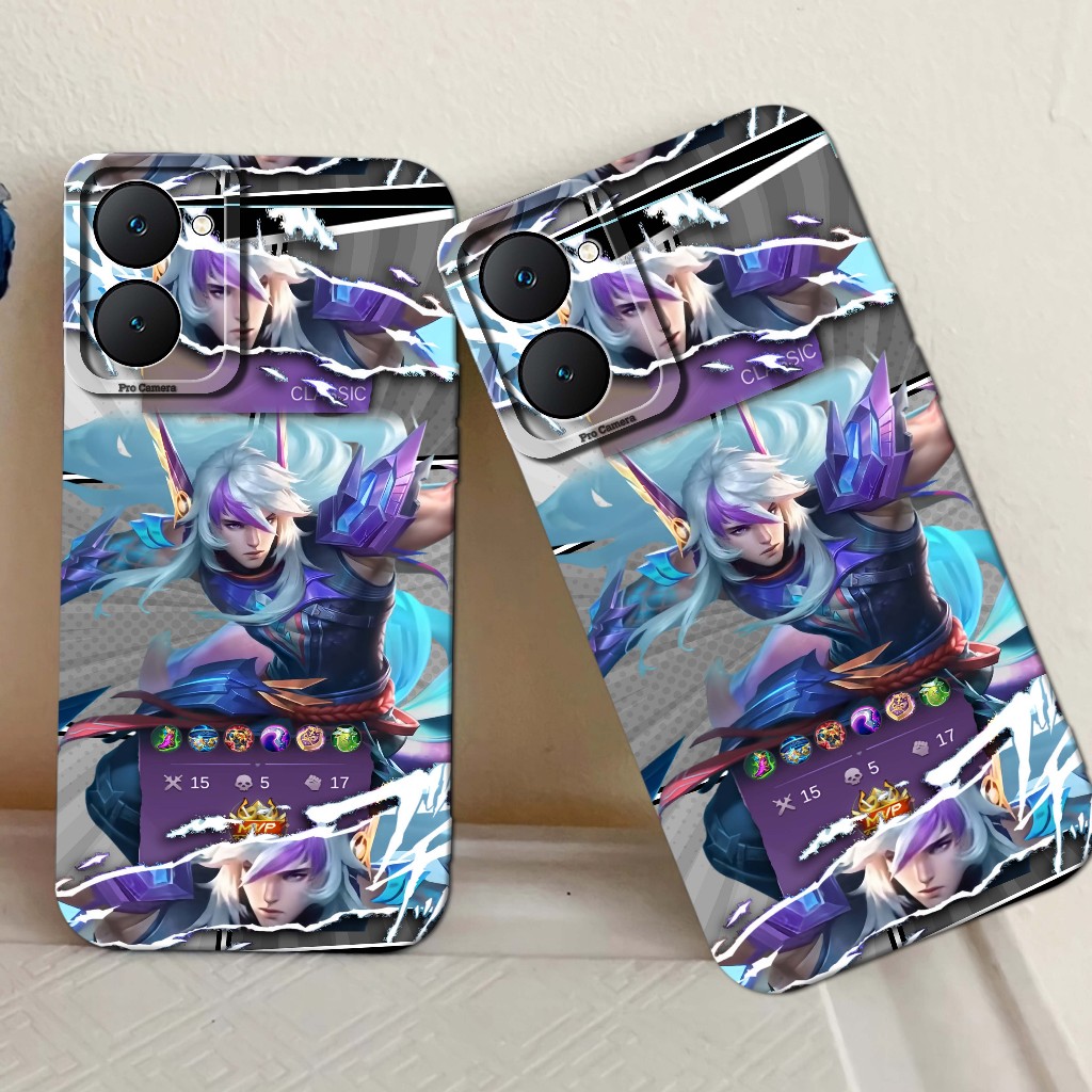 CASE VIVO Y03 Terbaru - Softcase Pro Camea Vivo Y03 Motif (GAME ML) Case Pro Camera - Case Hp - Casi