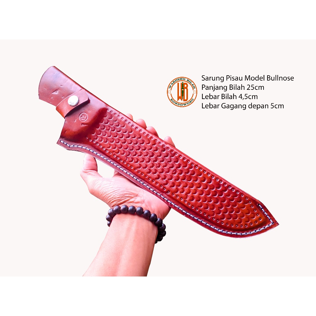 Sarung Pisau Model Bullnose 25cm