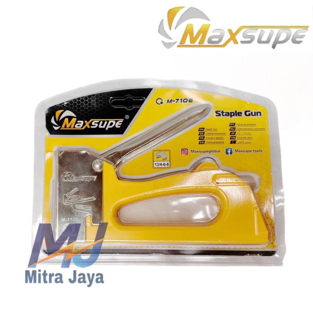 

Staple Gun/ Staples Tembak 3 in 1 Bisa 3 Jenis Staples Kapusi K-7106