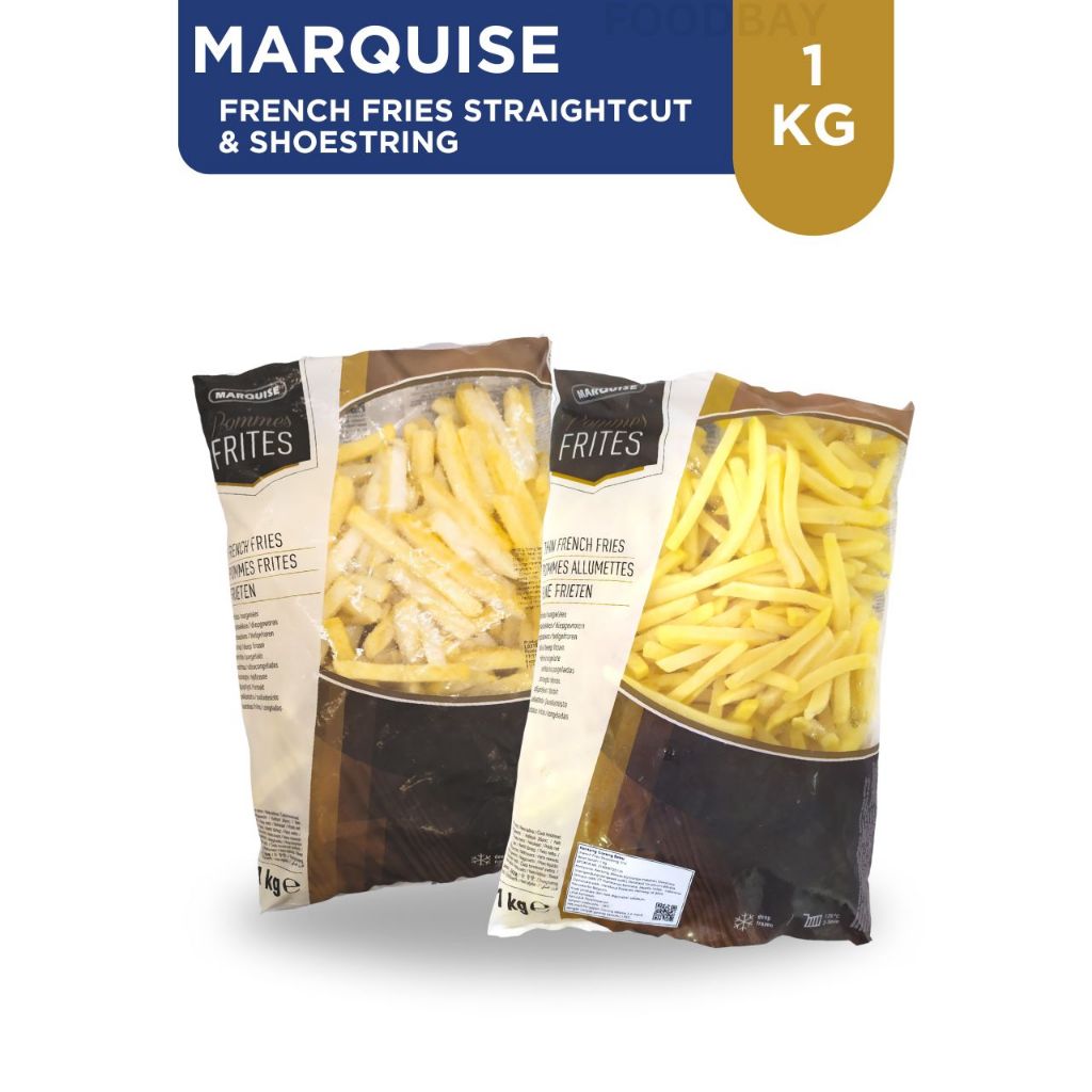 

MARQUISE Kentang goreng Frozen FRENCH FRIES straight cut shoestring 1 Kg