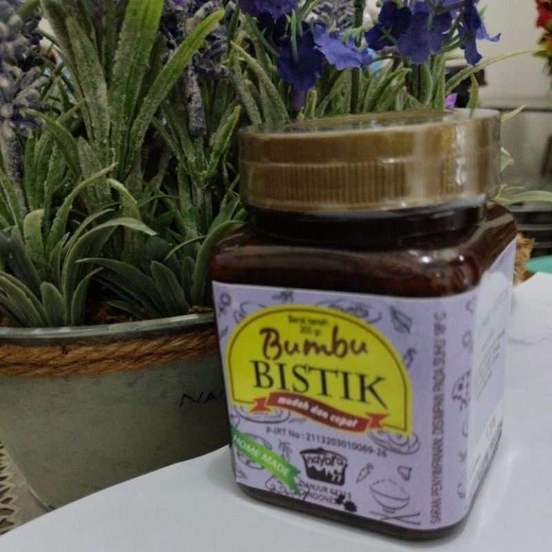 

Bumbu Bistik dikemas praktis higienis mudah dan cepat berkualitas nayara 77