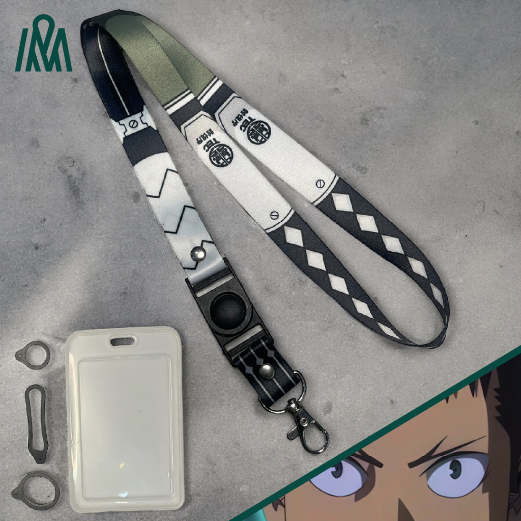 

Lanyard JAKDF Kaiju No. 8 Anime Merchandise Tali ID Card (unofficial)