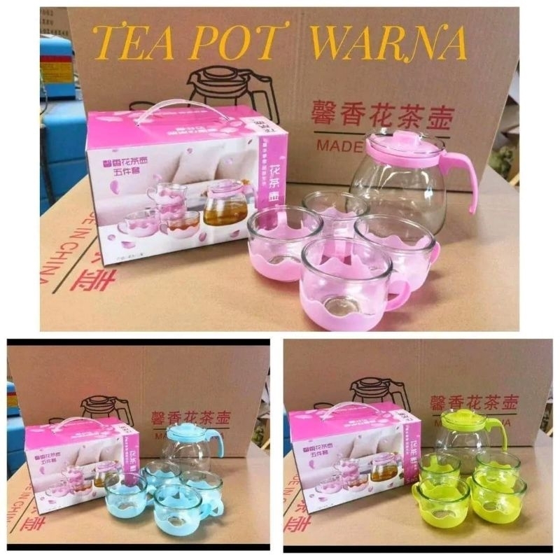 Tea Pot Warna/Tea Pot Unik/Tea Pot Murah