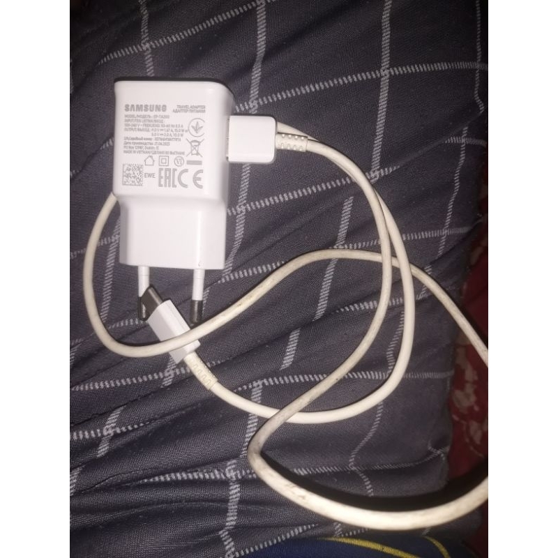 Charger ori bekas samsung A04