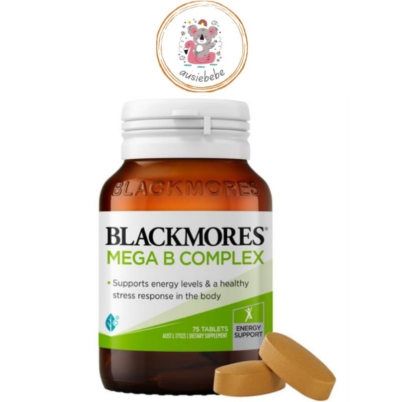 Blackmores Mega B Complex 75 Tablets