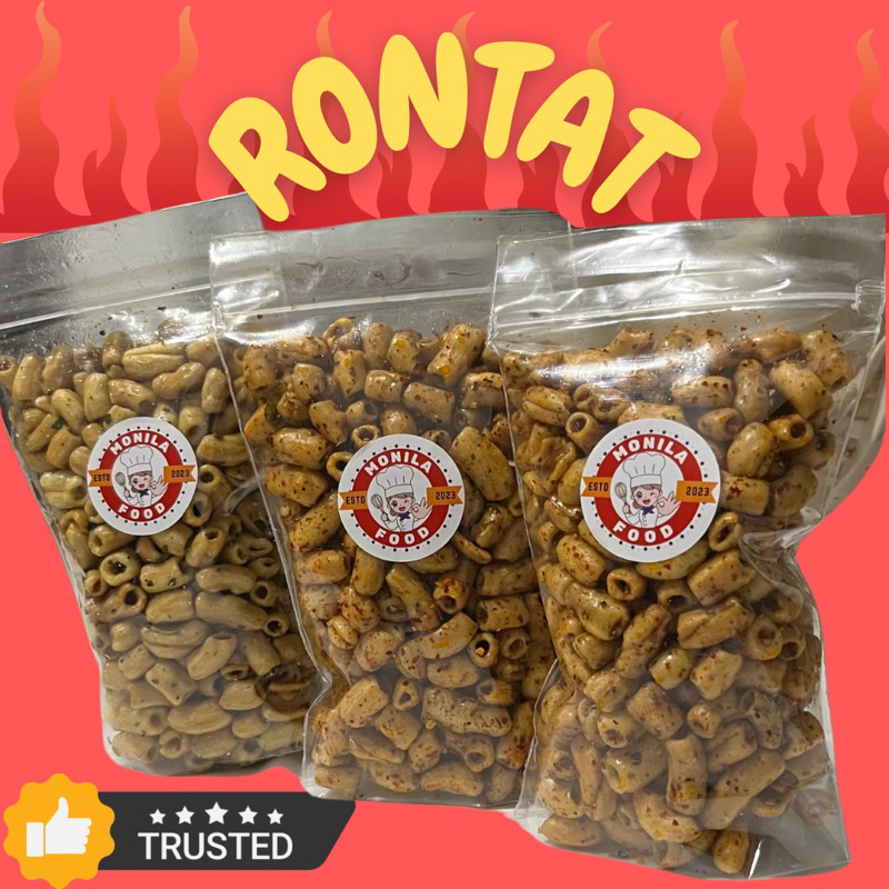 

RONTAT Makroni Bantat Pedas Daun Jeruk 150 500 gram Makaroni Snack Oleh - Oleh Bandung KIRIM INSTAN BANDUNG