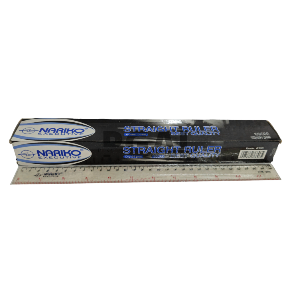 

PENGGARIS MIKA PLASTIK NARIKO EXECUTIVE 30 CM RULER 1 PCS HARGA GROSIR 12 PCS