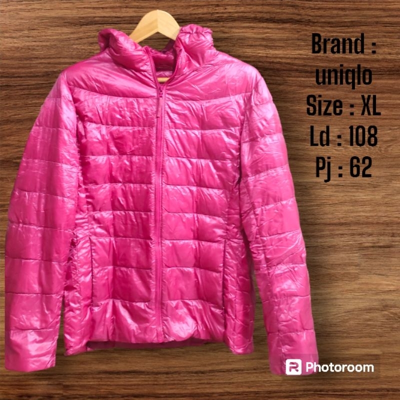 preloved jacket hoodie bulang uniqlo