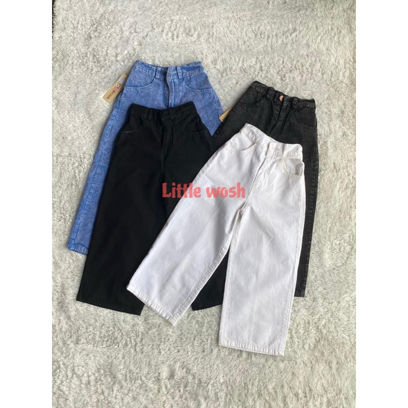 Boyfriend kulot anak umur 1-12 Tahun - Boyfriend jeans anak Fashion