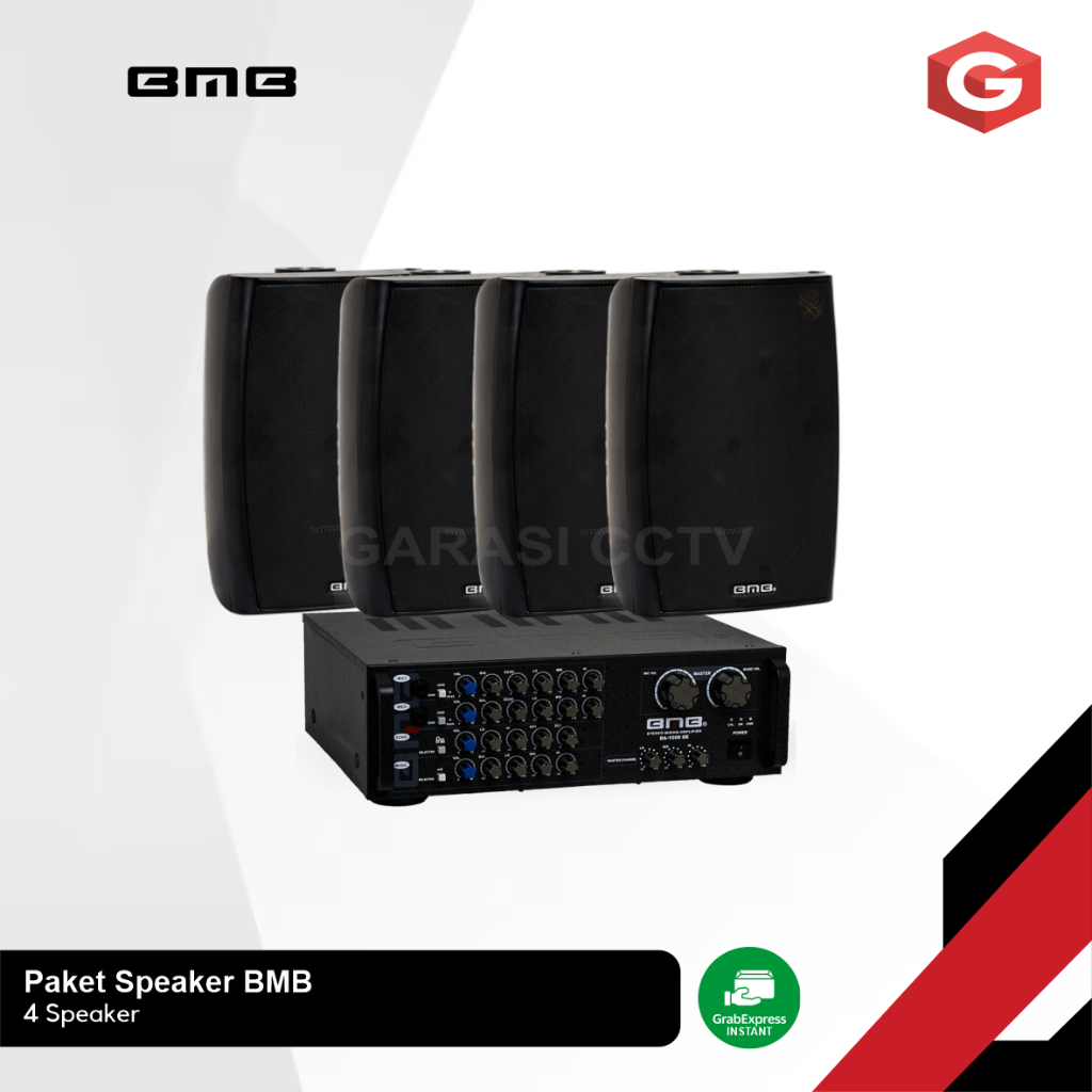 Paket Sound System | Speaker Audio Cafe BMB 4 Speaker