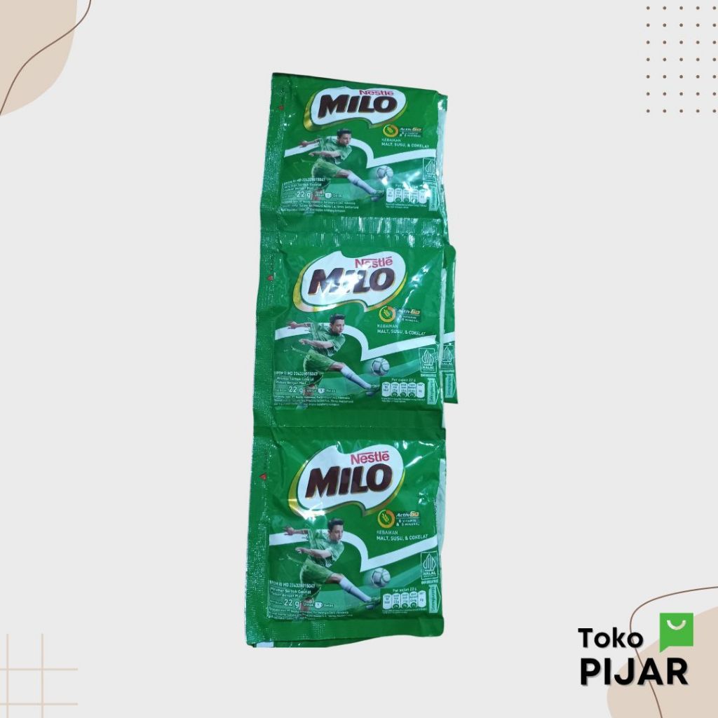 

NESTLE MILO Activ-Go kemasan renceng isi 10 sachet 22gr