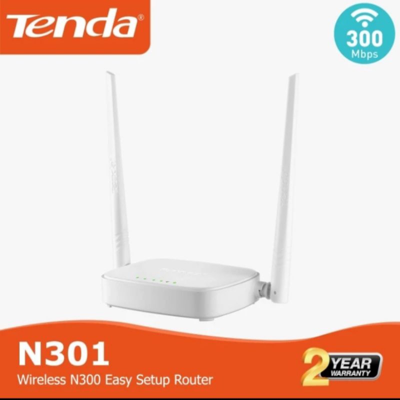Tenda N301 Wireless N300 Easy Setup Router