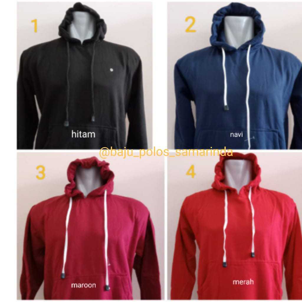 Hoodie Polos Cotton Fleece Gramasi 260