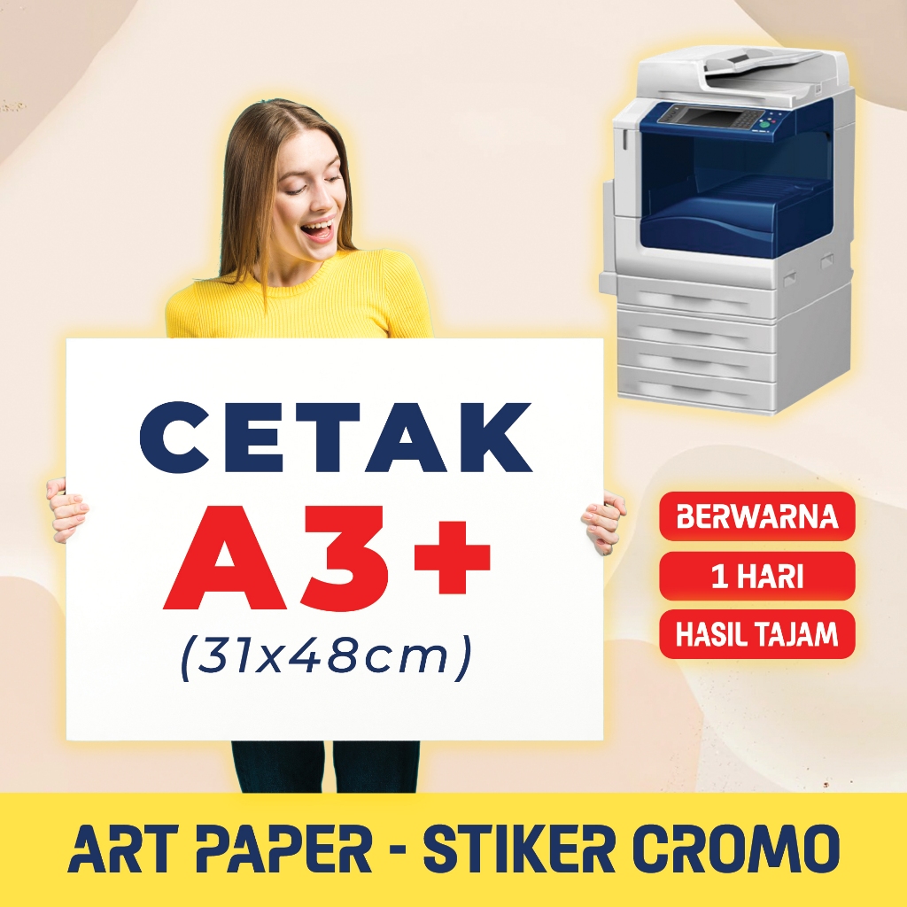 

Cetak A3+ Warna proses cepat kirim hari ini