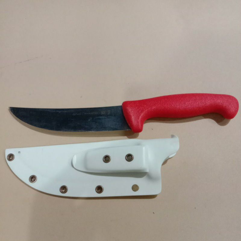 Sarung pisau PVC tramontina seset kulit 24610/086 tanpa Cat