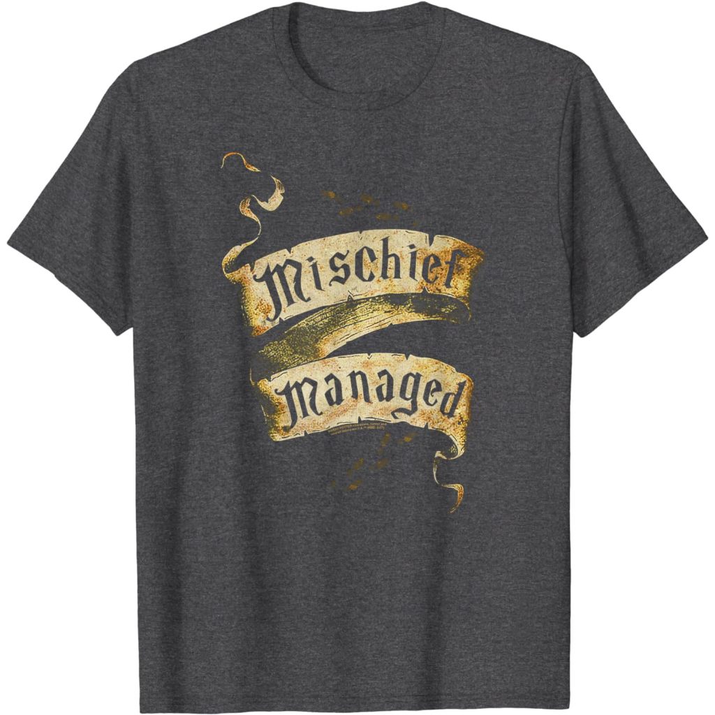 Baju kaos distro Harry Potter Mischief Managed T-Shirt