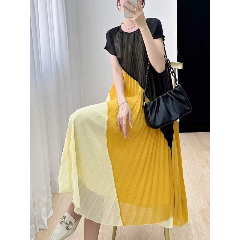 Dress Plisket Premium Guangzhou