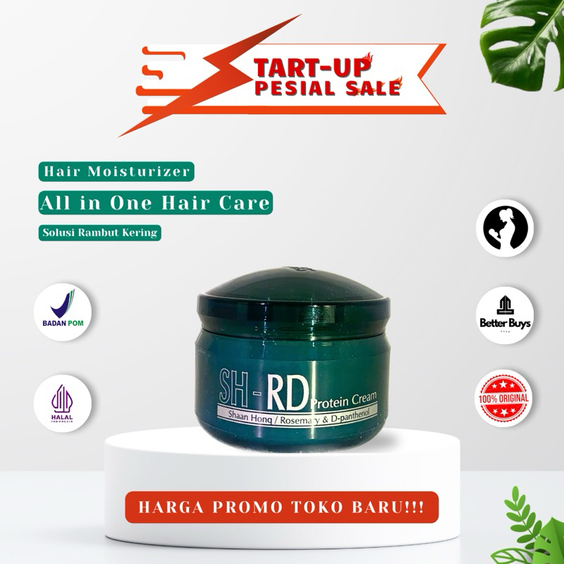 SH-RD PROTEIN CREAM | MERAWAT RAMBUT | VITAMIN RAMBUT | MASKER RAMBUT | CEGAH RAMBUT RONTOK