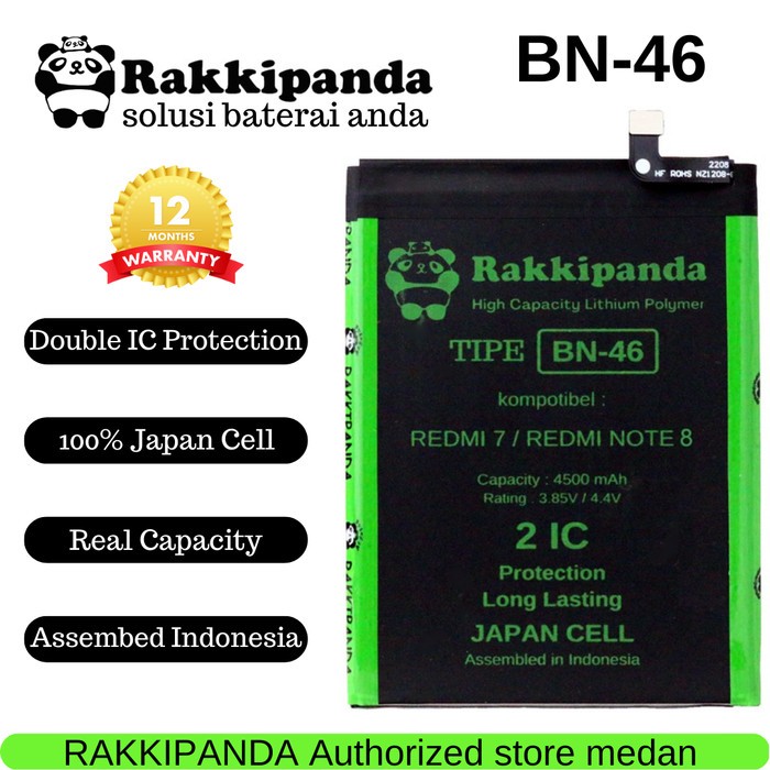 baterai BN 46  BN46 redmi note 8 redmi 7 rakkipanda