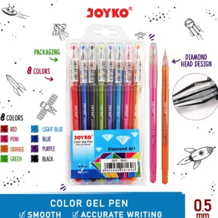 

Serba Murah JOYKO PULPEN GEL PEN BALL PEN PENA KLIK WARNA WARNI LUCU PASTEL GPC39S UNIK MURAH CETEK BOLPEN 5 MM GELPEN