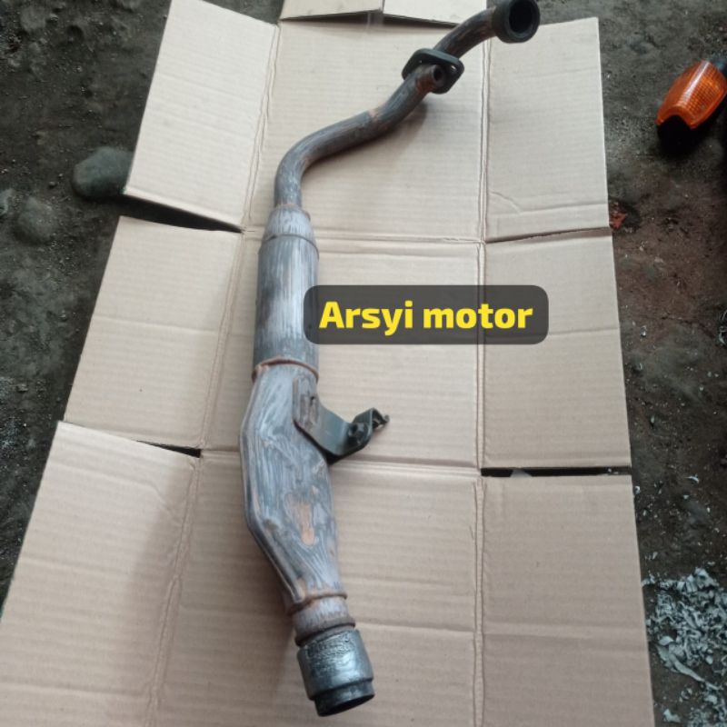 Pipa leheran kepala knalpot cbr150 cbr 150 k45 original