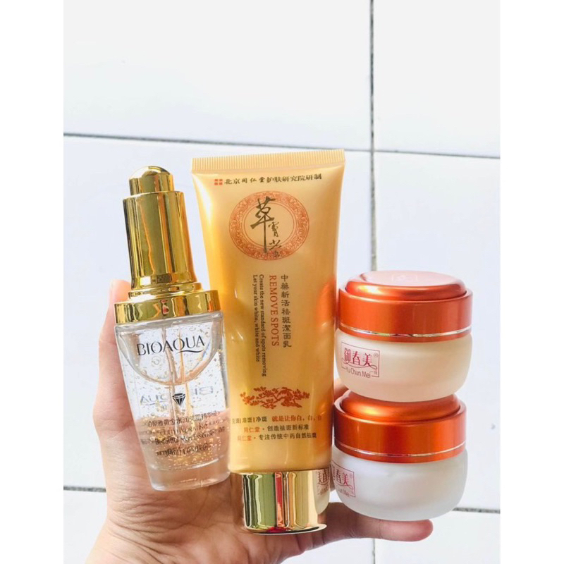 YU CHUN MEI GOLD 1 PAKET DOUBLE CREAM MALAM