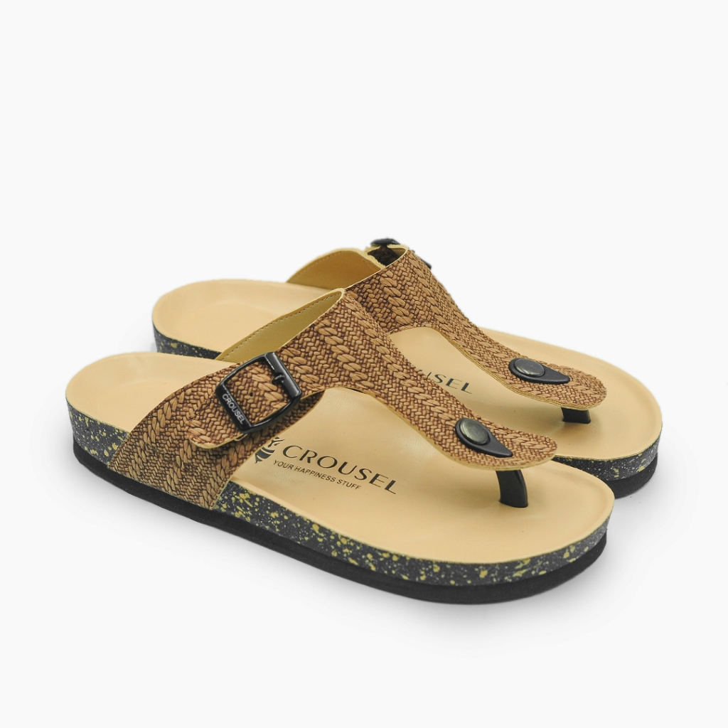 Crousel Sandal slide  Unisex - Vicenza Batik Beige