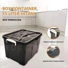 Smart Storage Container Nobu Box 55 Liter - HITAM