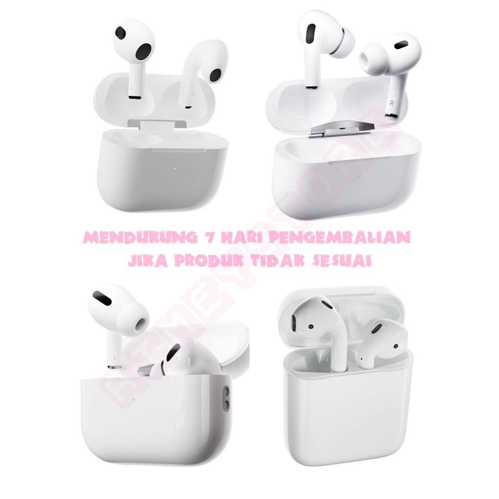 Airpods Pro 1/Pro 2/Airpods 2/3 100% Original Ex internasional With Wireless Charging Case Second