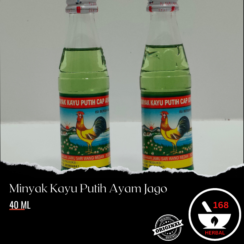 Minyak Kayu Putih Cap Ayam Jago / 40 ml