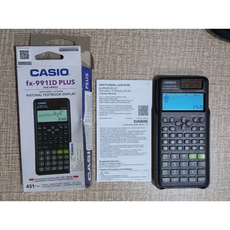 scientific calculator casio (preloved/second)