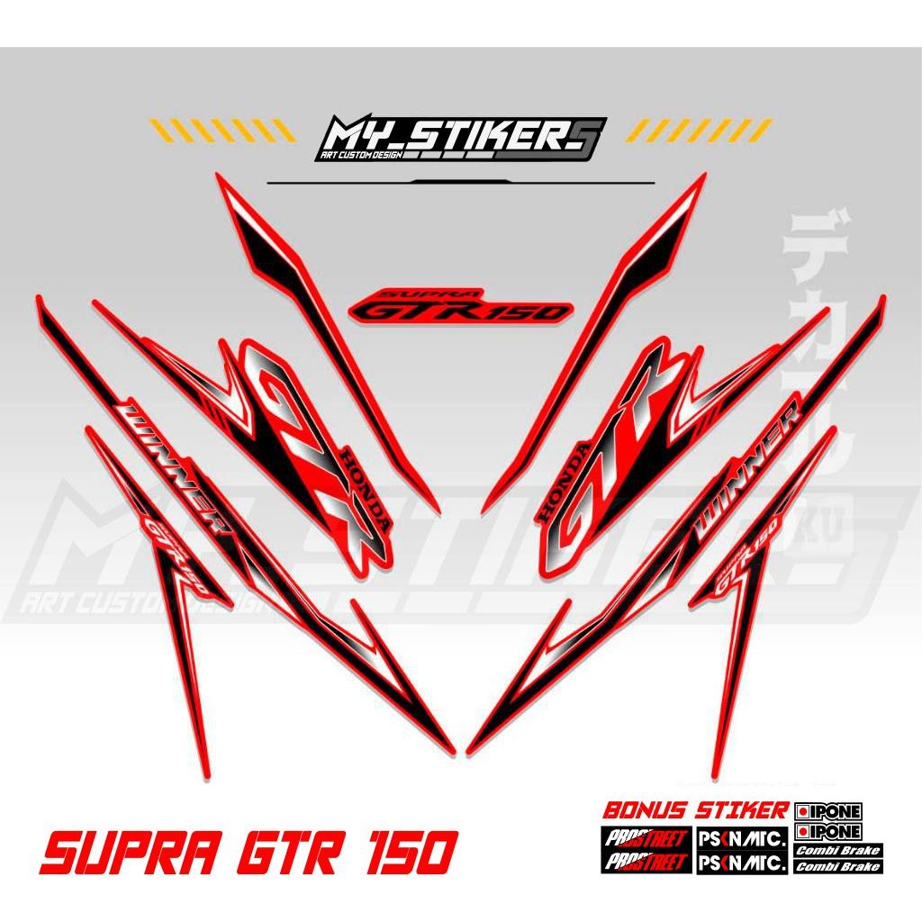 Striping SUPRA GTR 150 MALAYSIA/HONDA WINNER150 MALAYSIA-VIATNAM-THAILAD/HONDA GTR 150