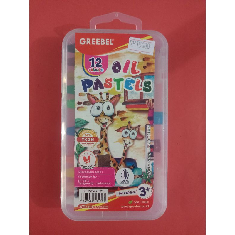

Crayon 12warna Greebel