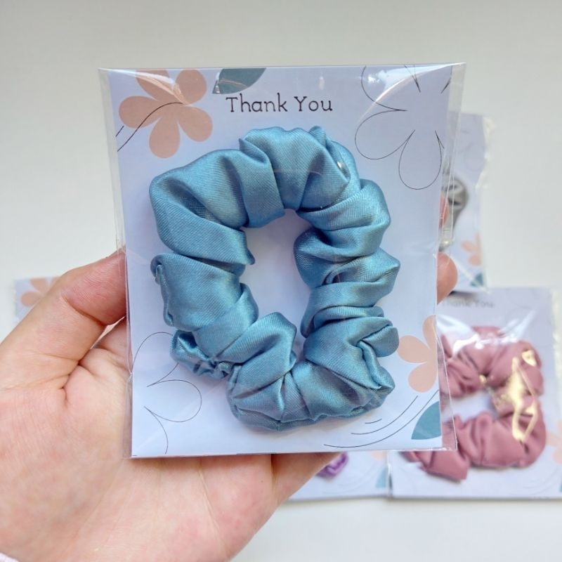 ( Isi 50 ) Souvenir Pernikahan Scrunchie| Souvenir Pernikahan Murah | Souvenir Wedding
